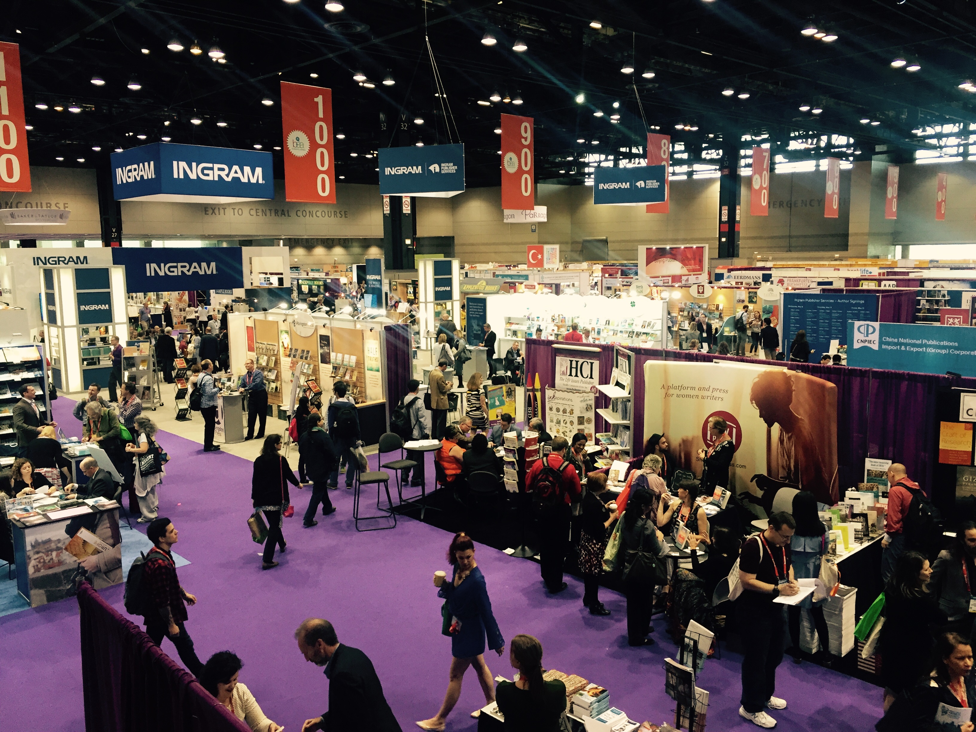 BookExpo America groundfloor