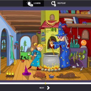 screenshot from Young Learners English
