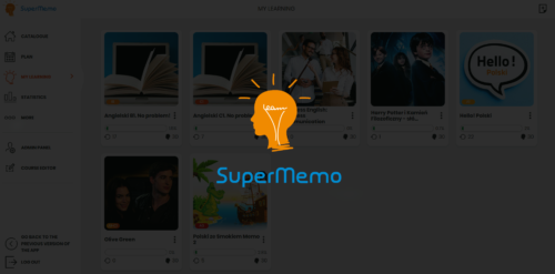 The new online app and SuperMemo website