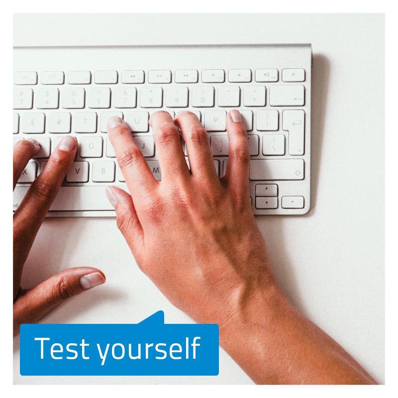 Perform your English level test online