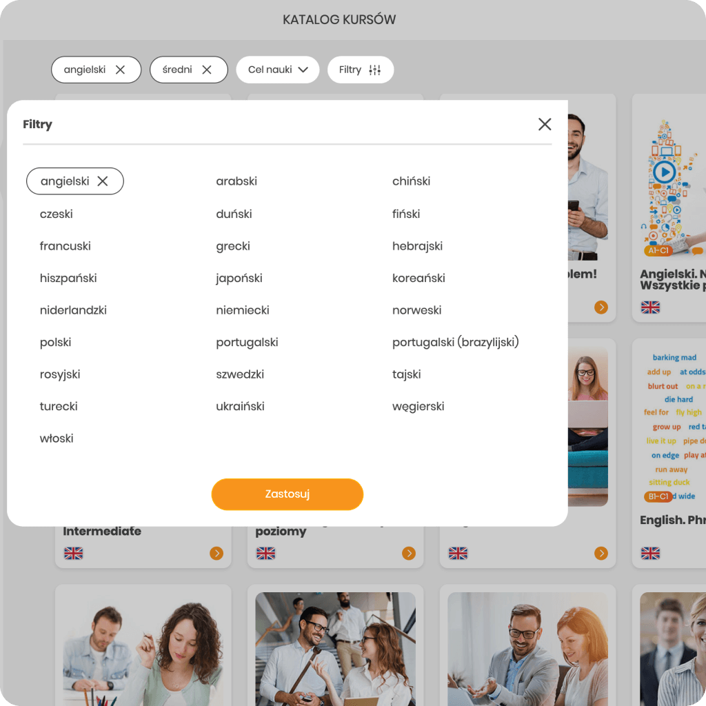 Katalog kursów językowych dla firm - SuperMemo