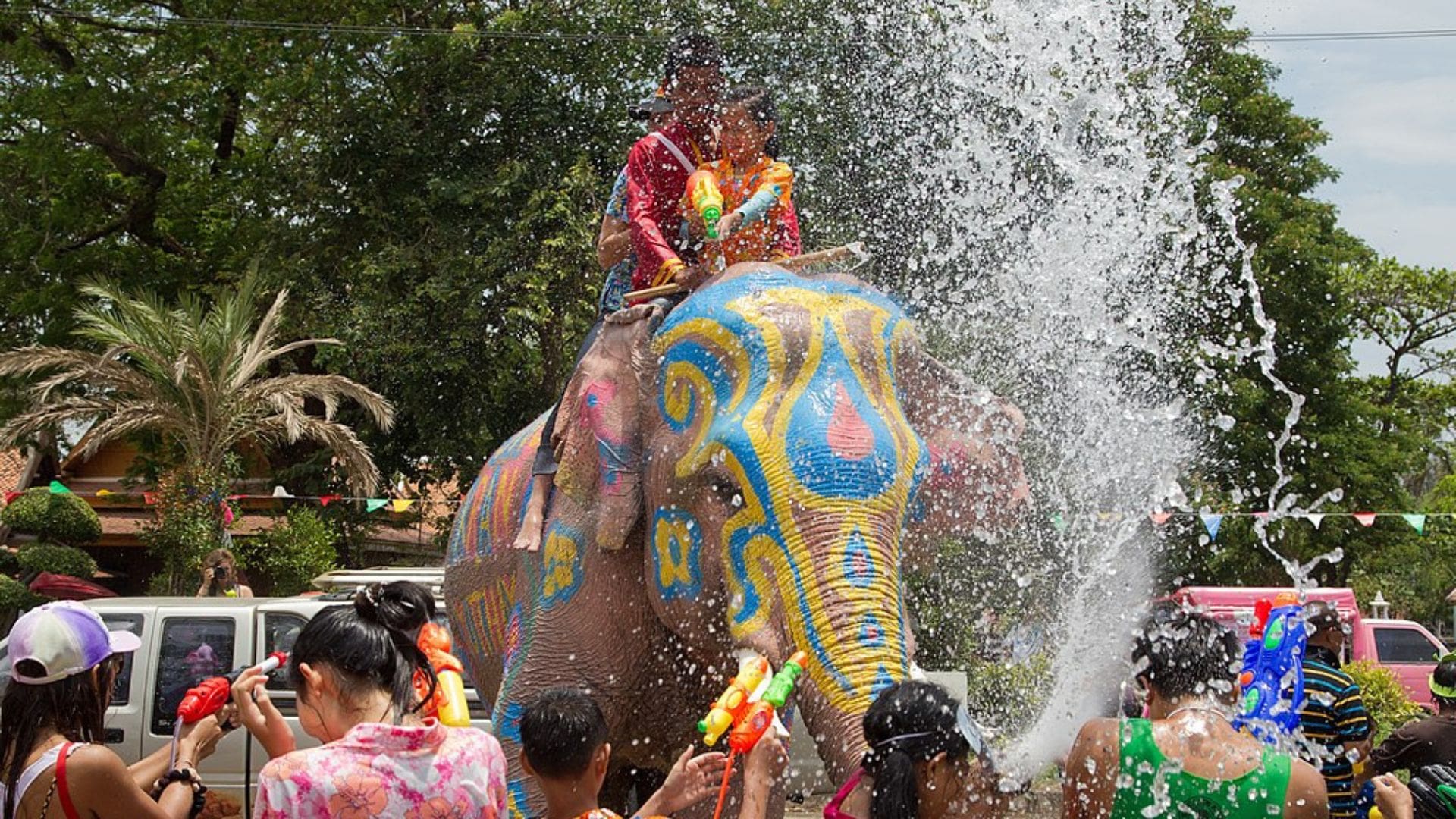 Songkran Tajlandia