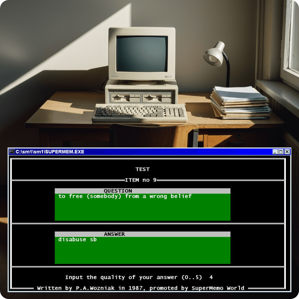 Aplikacja SuperMemo 1.0