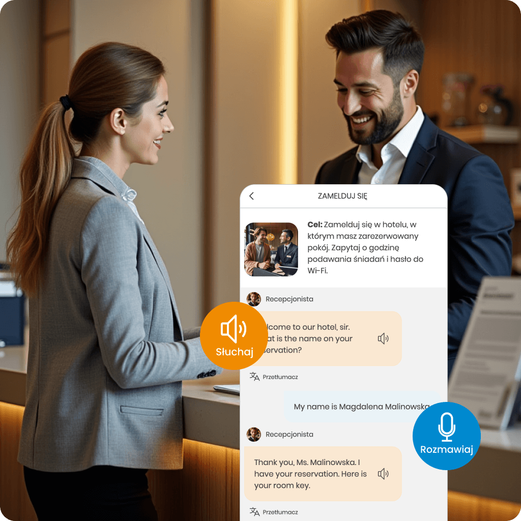 SuperMemo - Memochat rozmowa w hotelu